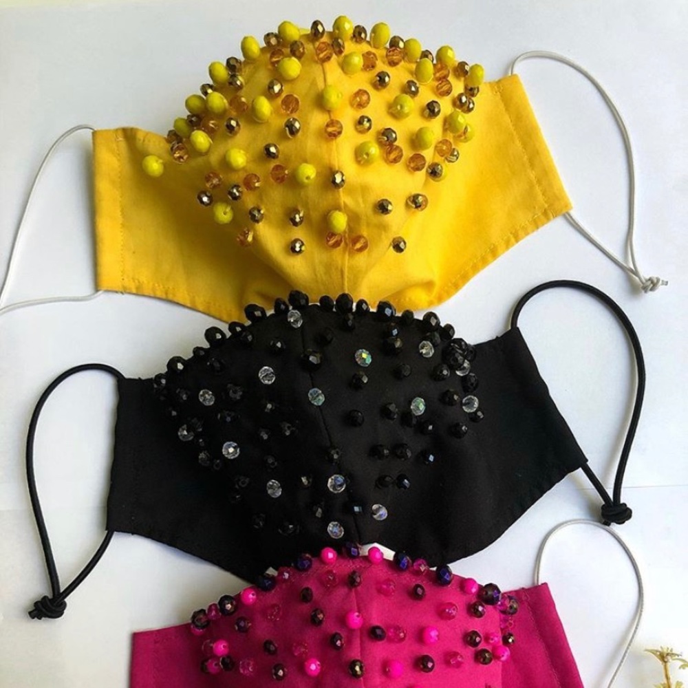1 yellow Face cover,reusable face mask